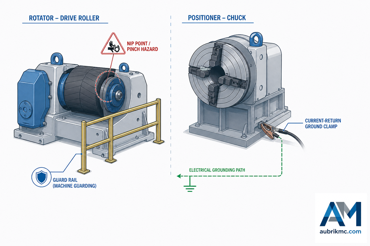 Grounding & Guarding: The Safety Gap Between the Two Machines — Aubrik
