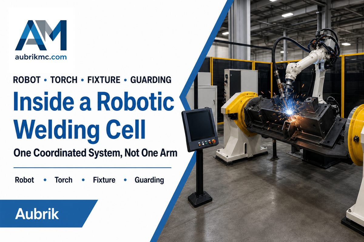 What Is Inside a Robotic Welding Cell? — AUBRIK