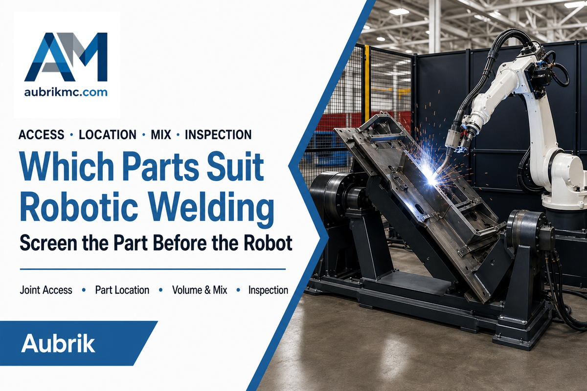 Which Parts Are Good Candidates for Robotic Welding? — AUBRIK