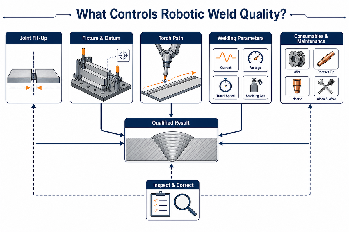 What Controls Robotic Weld Quality? — AUBRIK
