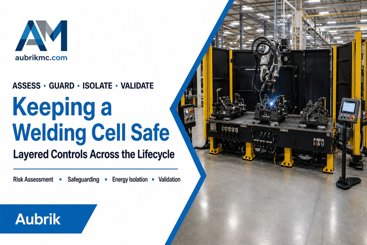 How Is a Robotic Welding Cell Kept Safe? — AUBRIK
