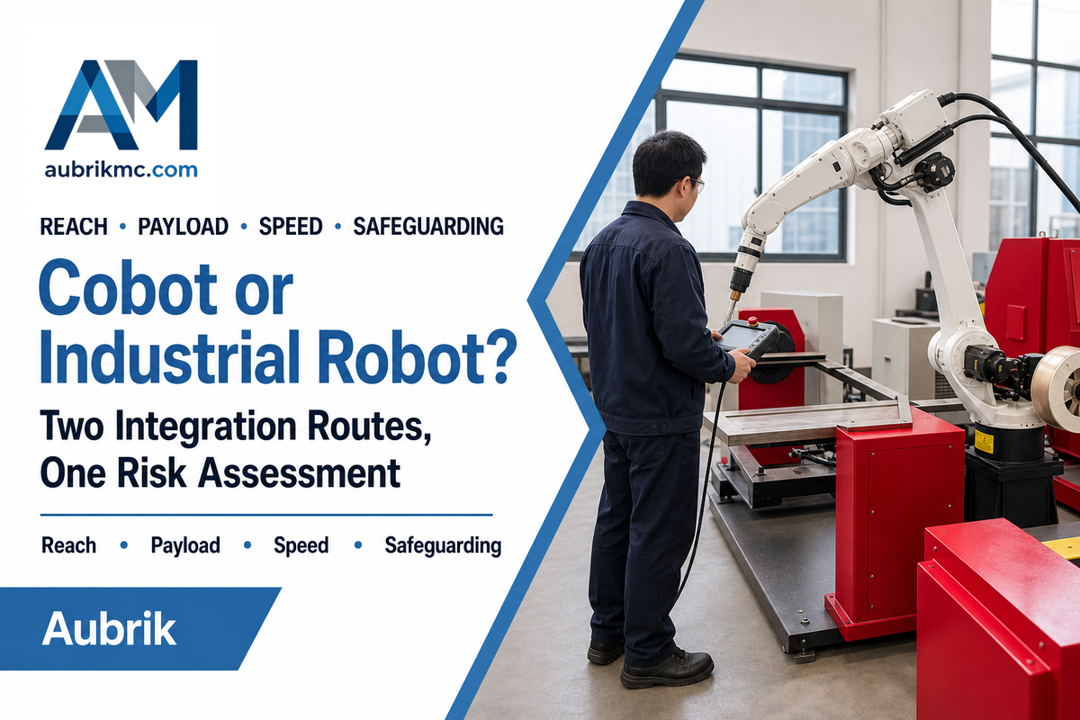 Cobot Welding vs. Industrial Robot Welding — AUBRIK