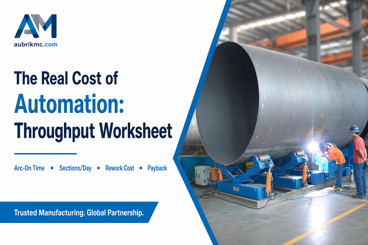 The Real Cost of Automation: A Throughput Worksheet — Aubrik