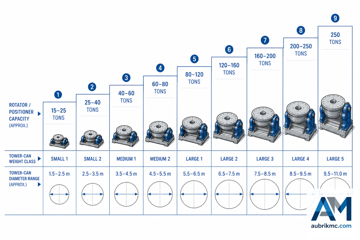 Sizing the Equipment: Capacity, Diameter, and Load Selection — Aubrik