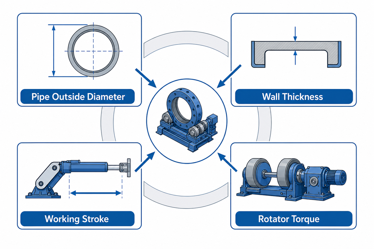 3. Sizing a Pipe Welding Manipulator: OD, Wall Thickness, and Duty Class — Aubrik