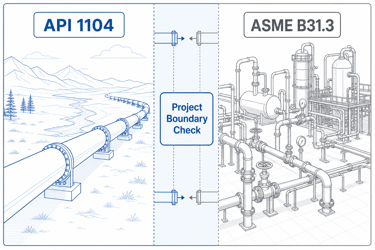5. Which Code Governs Your Pipe Weld: API 1104, ASME B31, or a Pressure-Vessel Code? — Aubrik