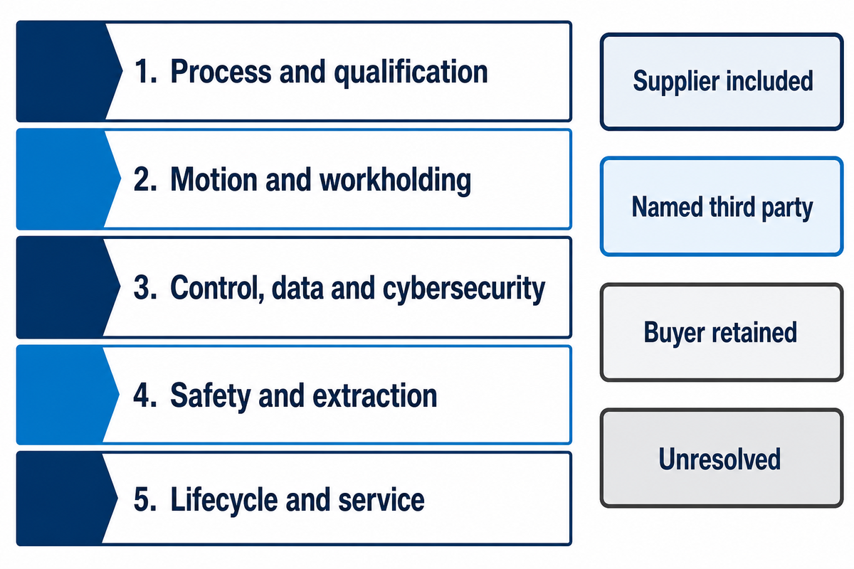 Use the Welding Vendor Evidence Ledger — Aubrik