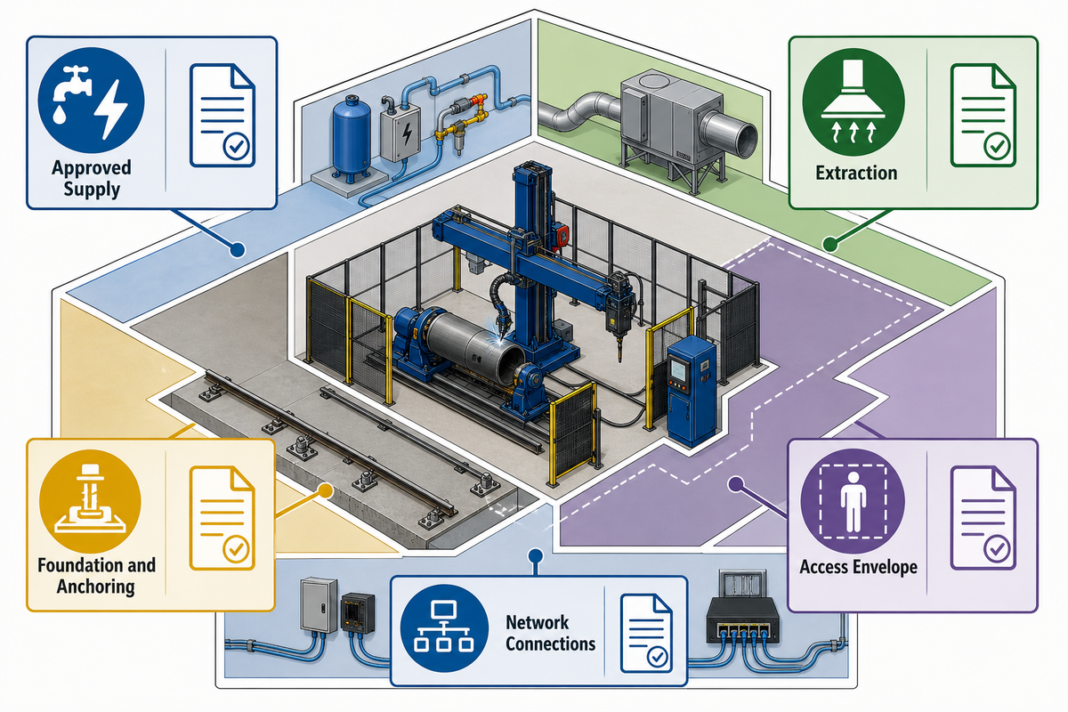 4. Define Factory Readiness and Utility Boundaries — Aubrik