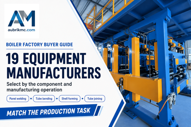 19 Boiler Production Equipment Manufacturers