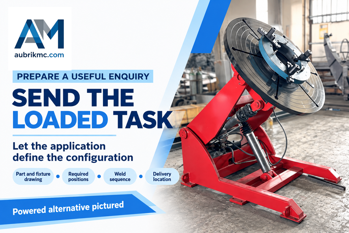 Aubrik powered alternative with the application information needed for a configuration enquiry