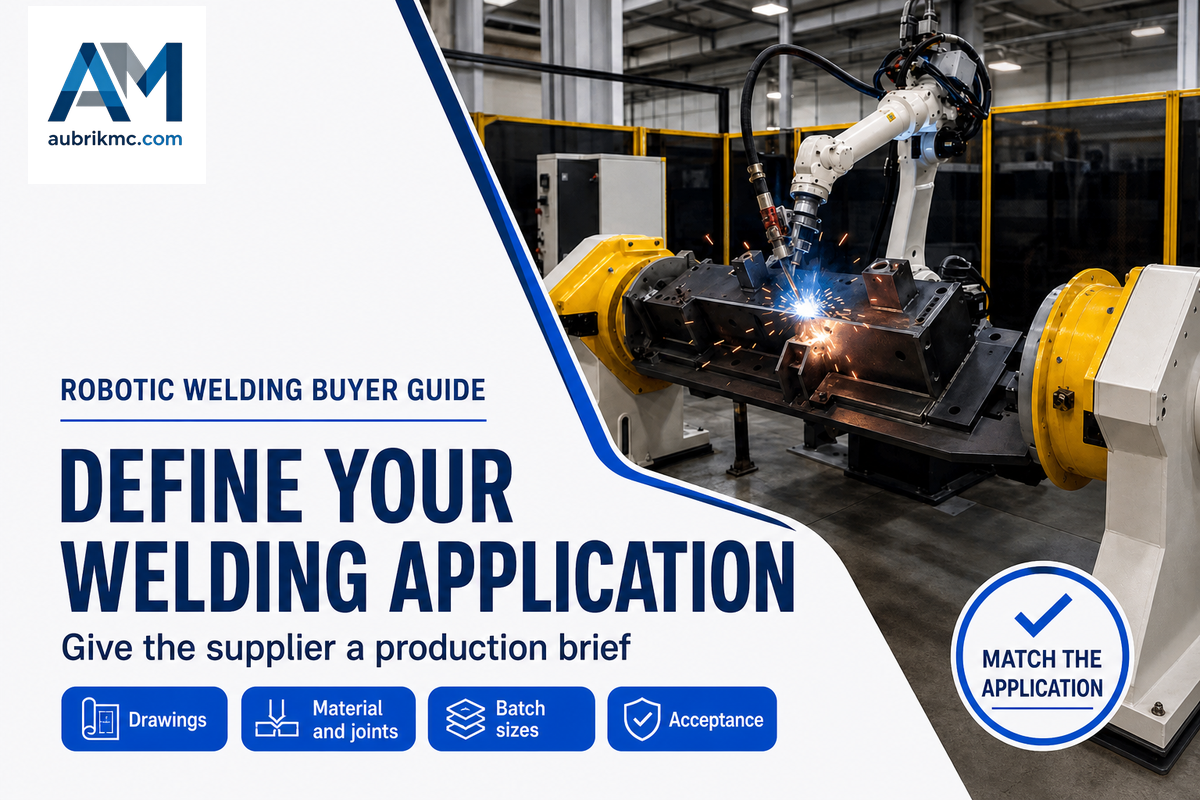 Discuss Your Robotic Welding Application with Aubrik — Aubrik