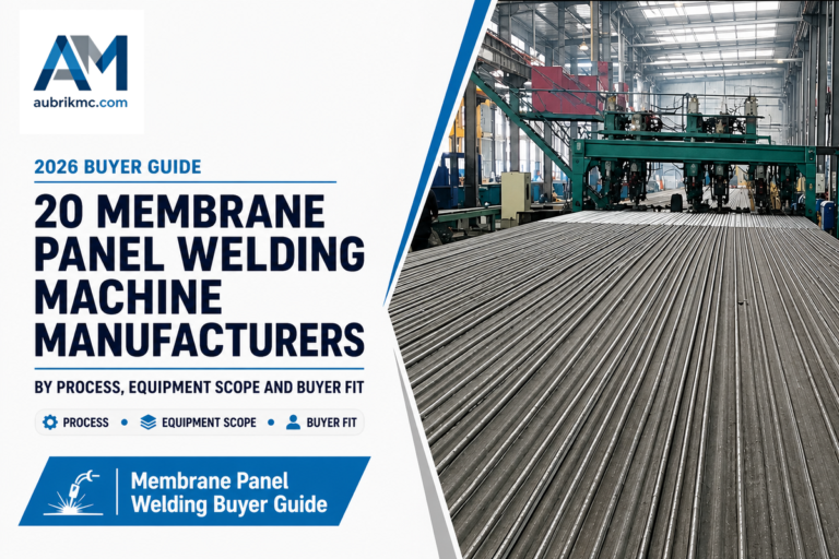 20 Membrane Panel Welding Machine Manufacturers