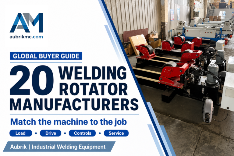 20 Best Welding Rotator Manufacturers in the World (2026)