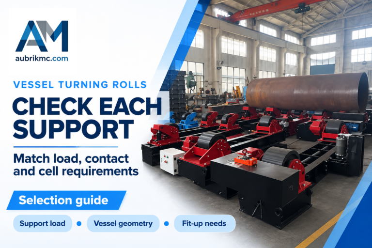 Vessel Turning Rolls: Capacity, Types and Cost