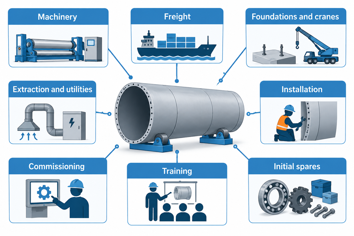 How to choose a wind tower production line manufacturer — Aubrik